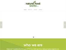Tablet Screenshot of nfworks.com
